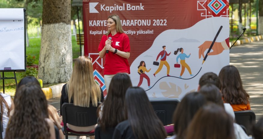 Kapital Bank запустил карьерный марафон в регионах- FOTO