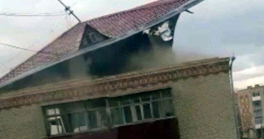 Rusiyada qasırğa evləri uçurdu- VİDEO