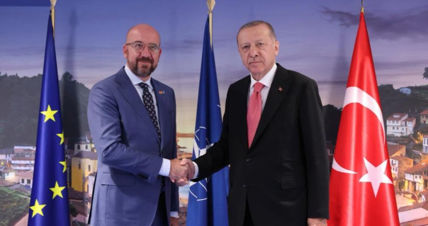 Şarl Mişel və Ərdoğan Ukraynanı müzakirə edib