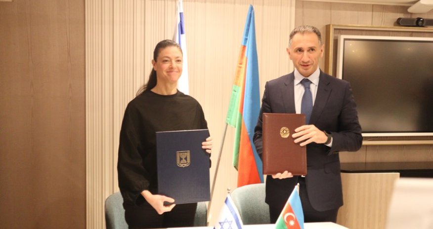 Azerbaijan and Israel sign air agreement