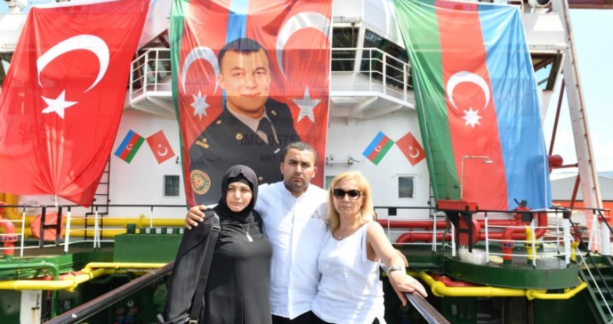 Daha iki şəhidin adına gəmi dünya sularında üzəcək