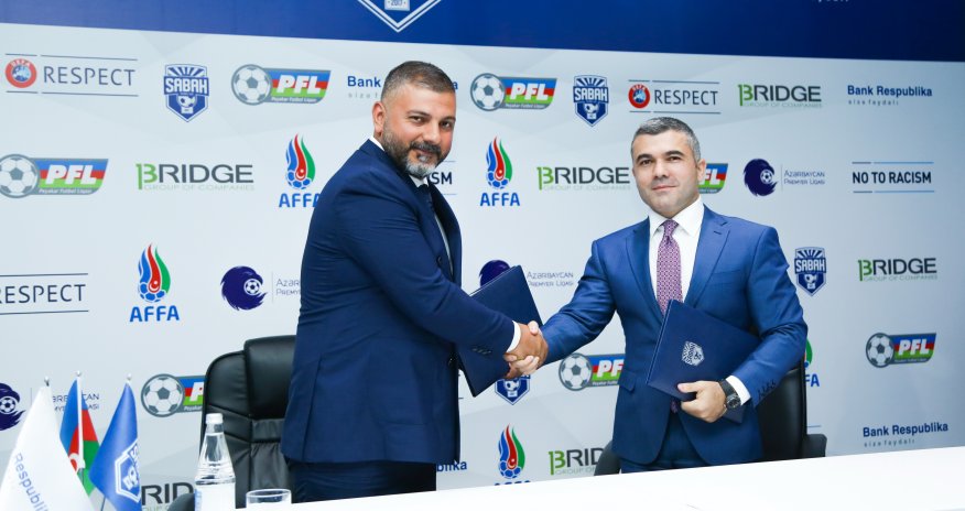 Bank Respublika və Sabah FK əməkdaşlıq haqda yeni müqavilə imzalayıb