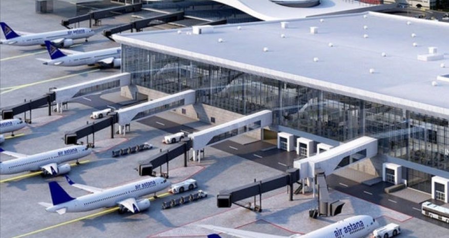 Almatı hava limanı tranzit reyslərin yanacaqla doldurulmasını dayandırıb