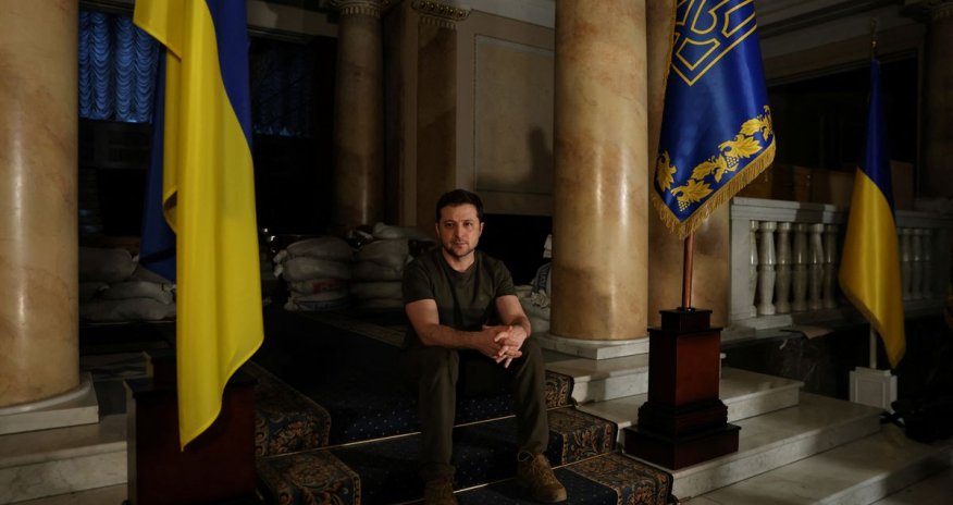 Zelenski cənubdakı əraziləri azad etməyi tapşırıb