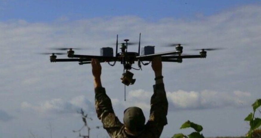 Rusiya Mariupolda öz PUA-sını VURDU