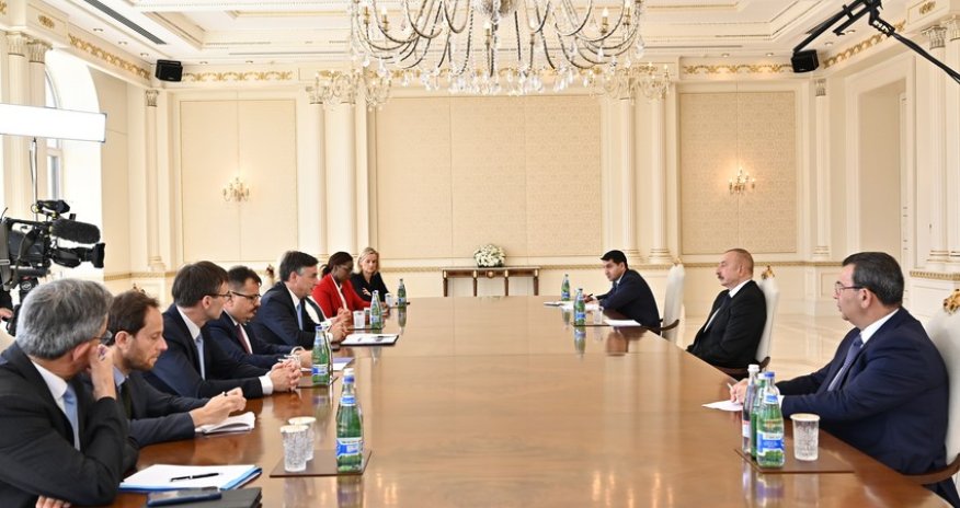 President Aliyev receives Chairman of European Parliament Foreign Affairs Committee - UPDATED
