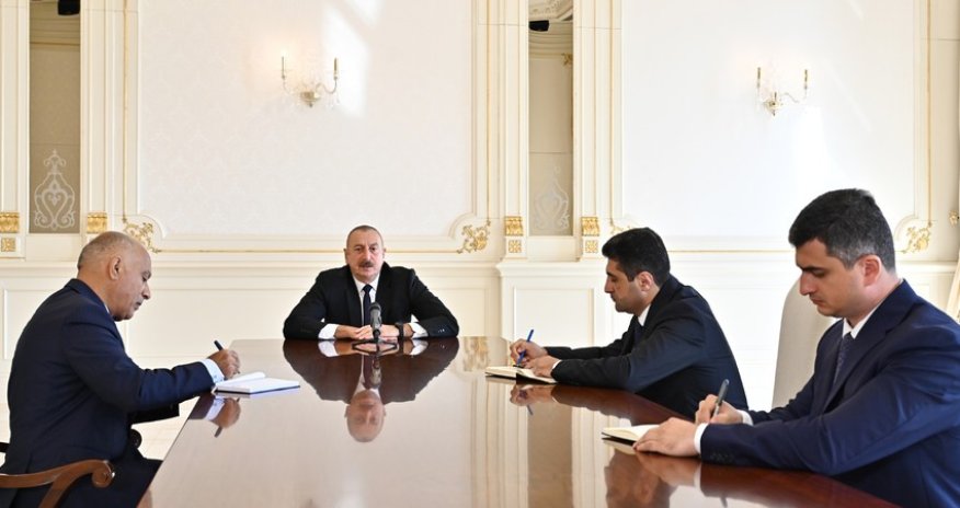 Prezident bu gün təyin olunan yeni icra başçılarını qəbul edib