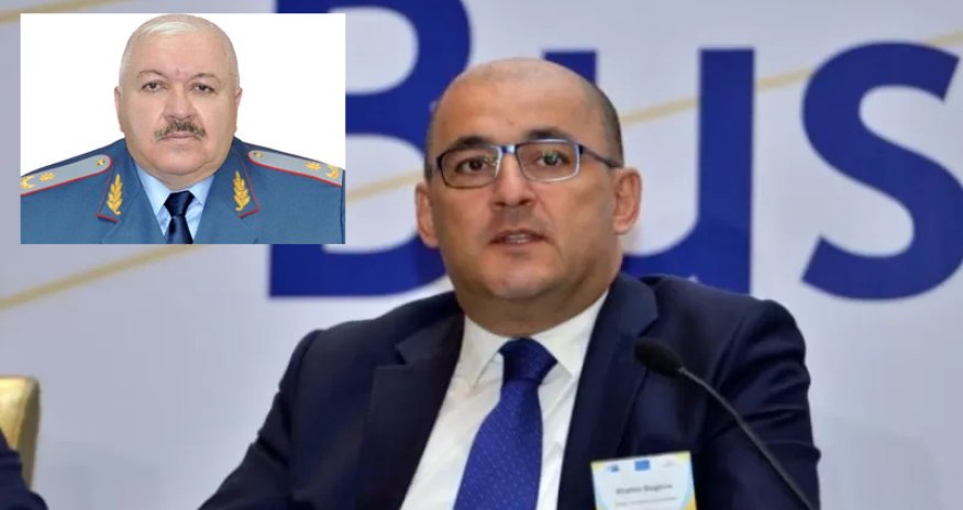Yeni vəzifə alan Şahin Bağırov generalı vəzifəsindən azad etdi - FOTO