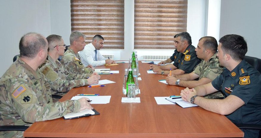 ABŞ generalı Azərbaycan Ordusunun hərbi hissəsinə baş çəkib