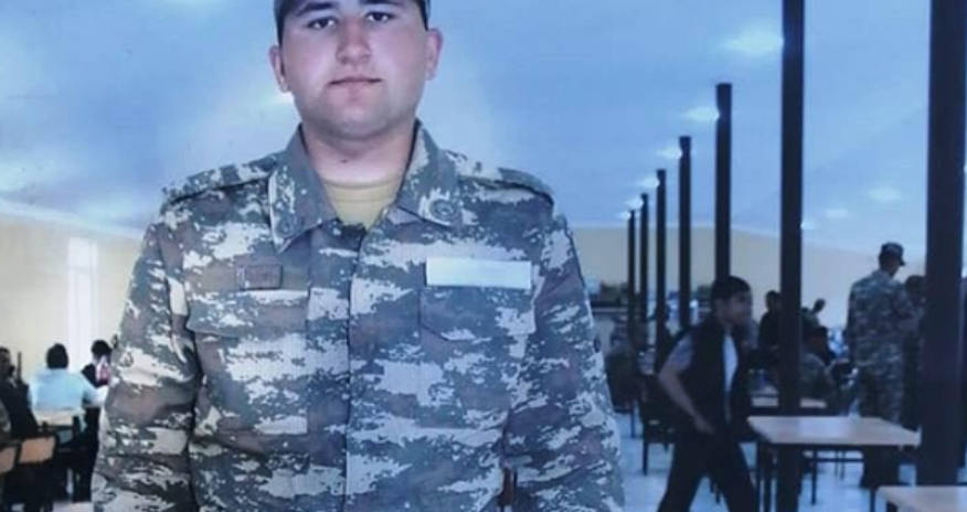 Laçında şəhid olan Anar Kazımov apreldə əsgər gedib - FOTO