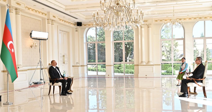 İlham Əliyev Avstriyanın Azərbaycana yeni təyin olunan səfirini qəbul edib