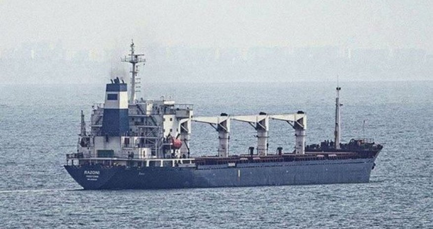 Ukraynadan daha bir gəmi Türkiyəyə yollandı