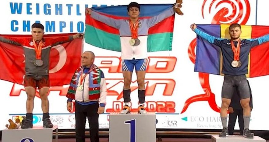 Azərbaycanlı idmançı Avropa çempionu oldu