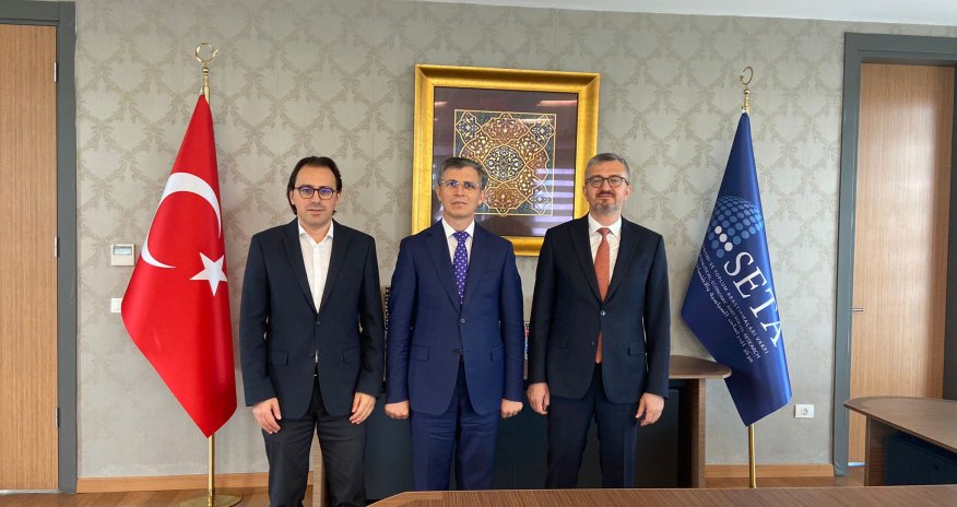 STM və SETA rəhbərləri görüşdü