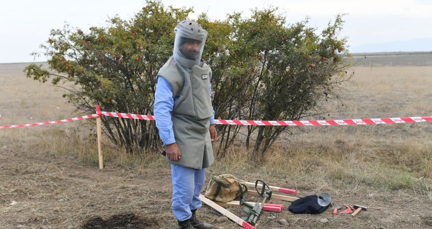 Another 327 mines found in liberated territories of Azerbaijan
