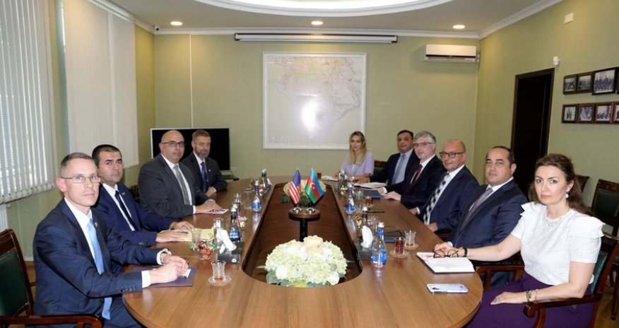 ANAMA head meets with US charge d'affaires in Azerbaijan