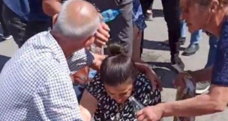 Nazirin qəbulunda izdiham yaşanır, vəziyyəti pisləşənlər var - VİDEO