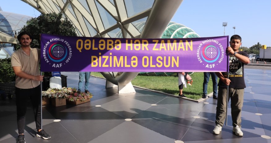 İslam Həmrəylik oyunlarında iştirak edən idmançılar Azərbaycana qayıtdı - FOTOLAR