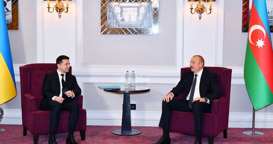 İlham Əliyev Volodimir Zelenskiyə təbrik məktubu ünvanlayıb