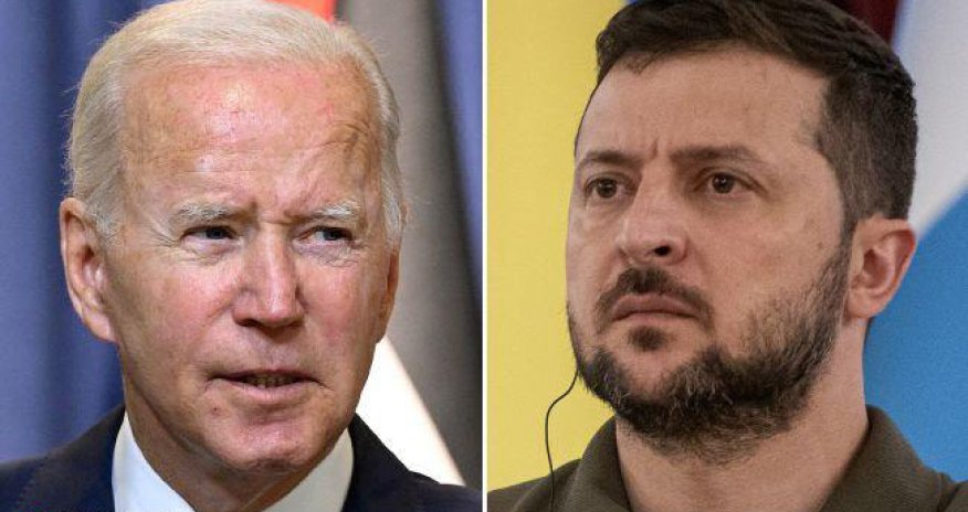 Bayden Zelenskiylə danışdı