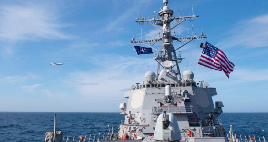 ABŞ gəmiləri Tayvan boğazına daxil olub