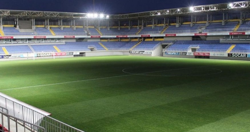 Стадион Bakcell Arena закрывается на ремонт