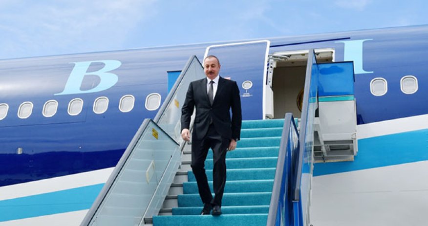 İlham Əliyev İtaliyaya səfər etdi