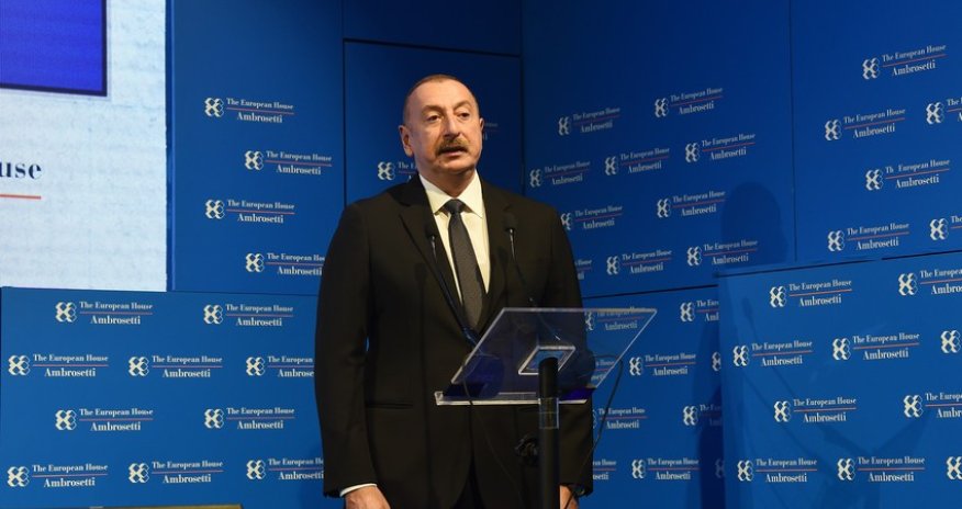 President: Azerbaijani gas will be transported to three Balkan states via Ionic-Adriatic pipeline