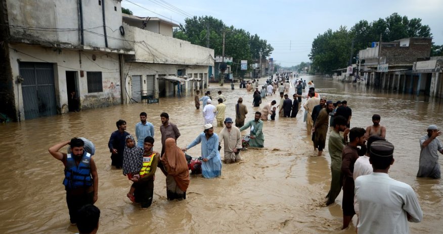 Pakistanın üçdə bir hissəsi su altında qalıb