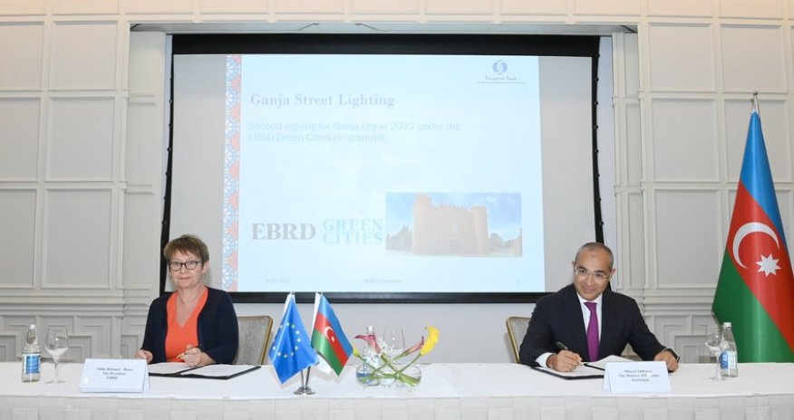 Azərbaycan EBRD ilə iki sənəd imzalayıb