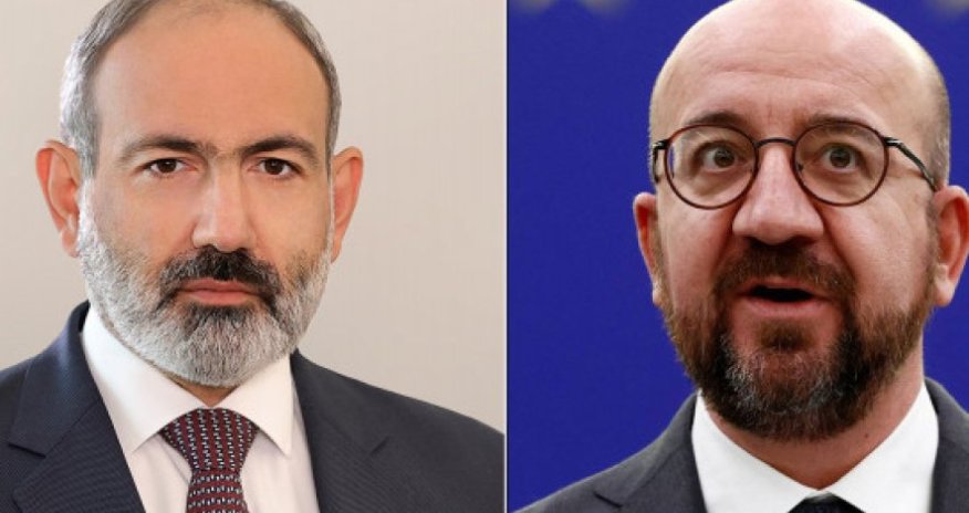 Paşinyan Şarl Mişelə zəng etdi