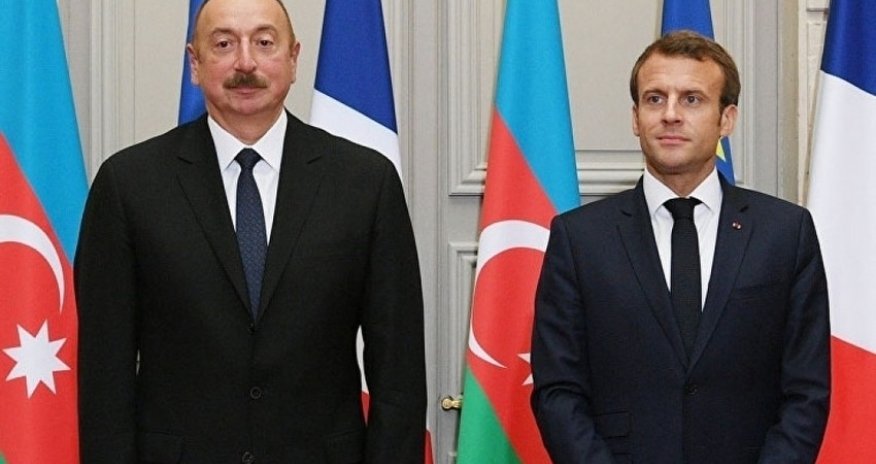 Emmanuel Macron phones President Ilham Aliyev