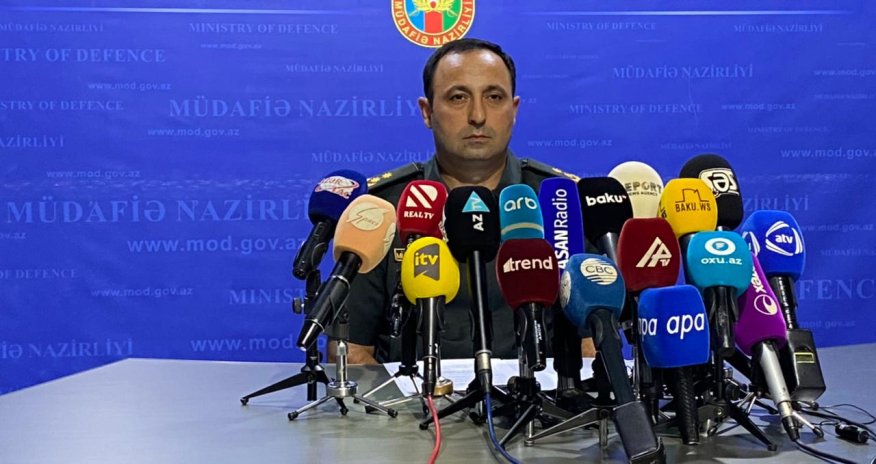 Müdafiə Nazirliyinin brifinqi başladı - Canlı