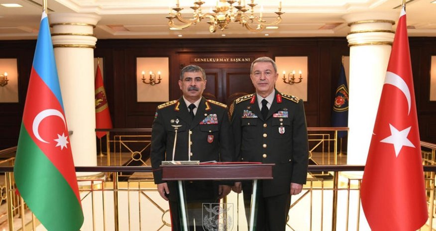 Hulusi Akar congratulates Zakir Hasanov on occasion of anniversary of Baku’s liberation