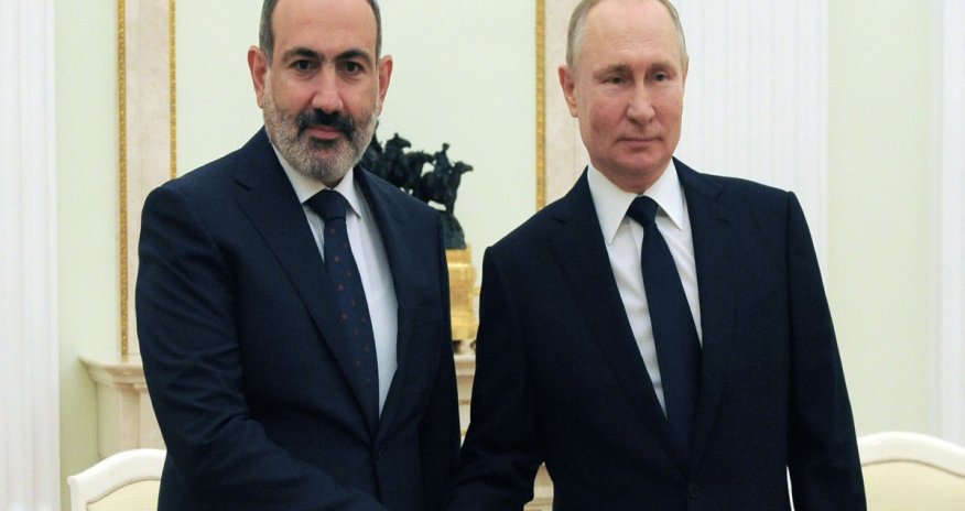 Paşinyan Putinlə sərhəddəki vəziyyəti müzakirə edib