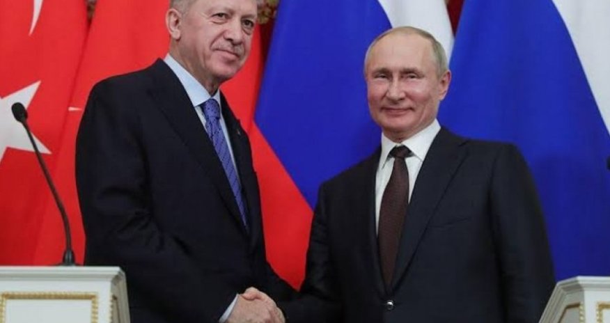 Ərdoğan-Putin görüşü başlayıb