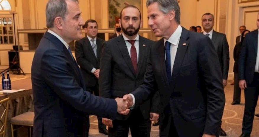 XİN ABŞ-dakı üçtərəfli görüşlə bağlı məlumat yaydı