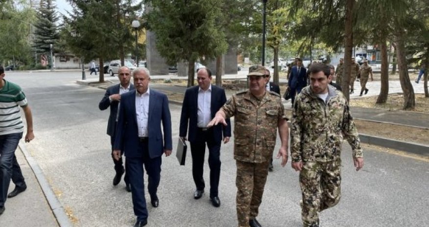 KTMT Baş katibi Azərbaycanla sərhədə gəldi