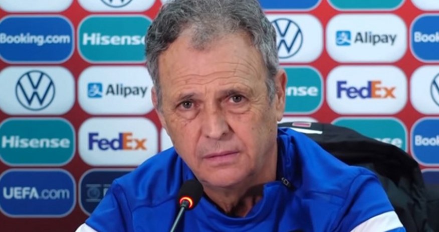 Ermənistan yığmasının baş məşqçisinin mətbuat konfransı boykot olunub