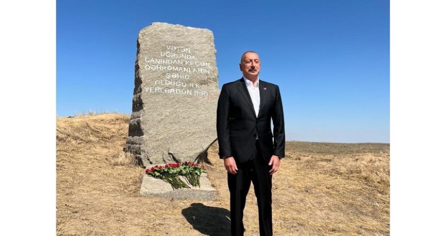 Prezidentlə xanımı Füzuliyə getdi