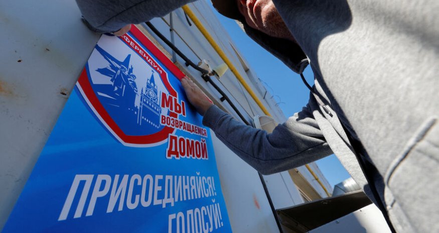 DXR, LPR və Xerson vilayətinin sakinlərinin çoxu Rusiyaya qoşulmağa səs verib