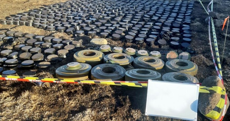 Mines buried for another provocation in Kalbajar direction neutralized