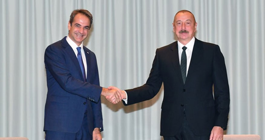 Prezident Sofiyada Yunanıstanın Baş naziri ilə görüşdü - Foto