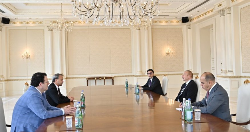 Prezident İlham Əliyev Beynəlxalq Şahmat Federasiyasının Prezidentini qəbul edib