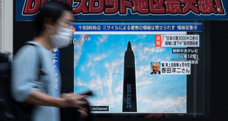 Şimali Koreya Yaponiya üzərindən ballistik raket atıb