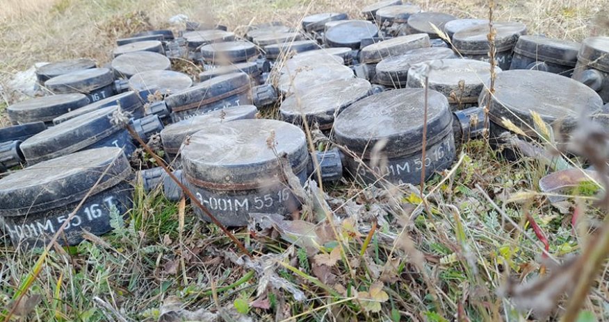 452 mines buried by Armenians in Dashkasan neutralized