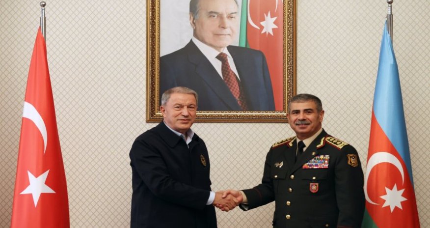 Azərbaycan və Türkiyə müdafiə nazirləri GÖRÜŞDÜ