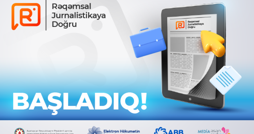 4-cü “Rəqəmsal Jurnalistikaya doğru” proqramına start verilir