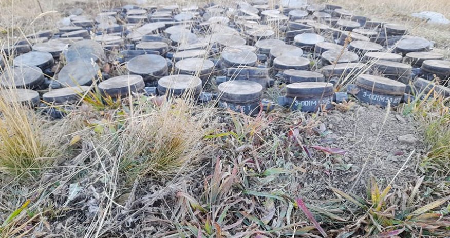Kəlbəcər və Daşkəsəndə 230 mina aşkarlanaraq zərərsizləşdirilib