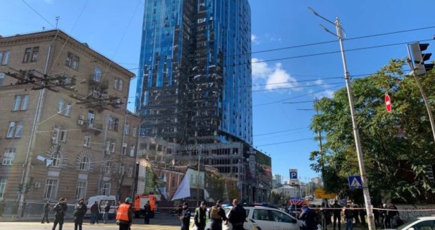 Almaniya konsulluğu raket hücumundan zərbə aldı